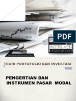 02 Portofolio Investasi Bab 2 Pengertian Instrumen Pasar Modal
