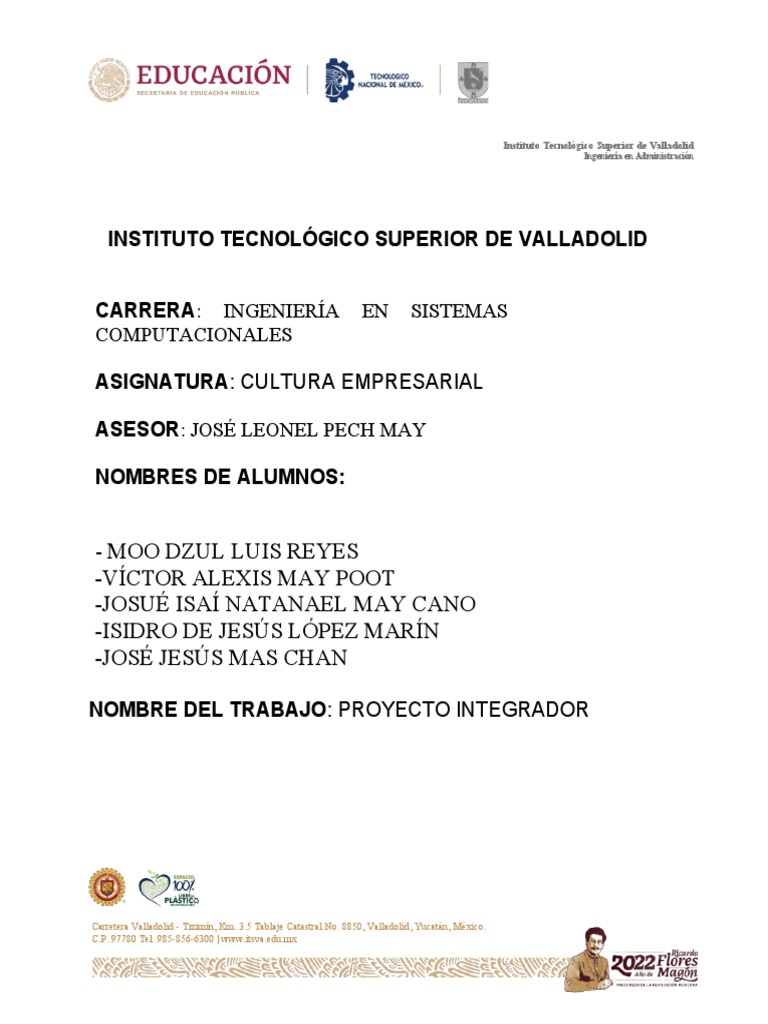 Actividad No.2-Proyecto Integrador | PDF | Hardware de la computadora ...