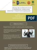Las 2 Formas Constitución de Las Empresas
