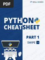 Python Cheat Sheet