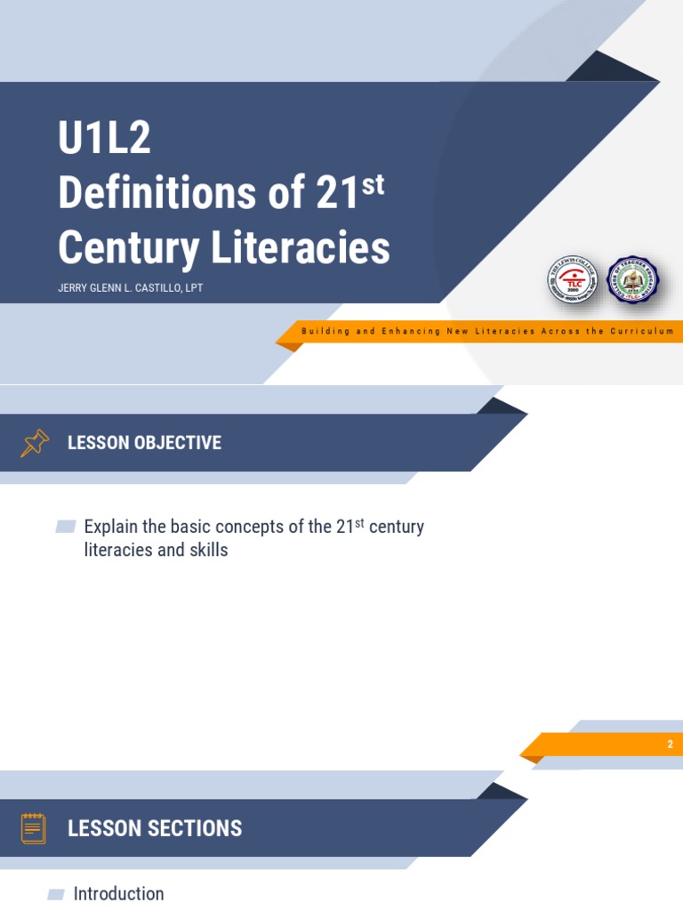 Defining 21st Century Literacies | PDF | Literacy | Mass Media