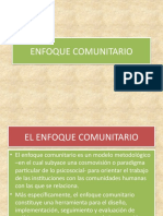 Enfoque Comunitario