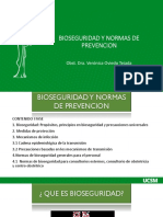 Bioseguridad y Normas de Prevencion Ucsm PDF