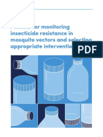 Manual For Monitoring Insecticide Resistance in Mosquito Vectors and Selecting Appropriate Interventions