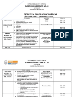 Carta Descriptiva