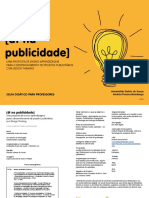 DT Na Publicidade - Uma Proposta de Ensino-Aprendizagem para o Desenvolvimento de Projetos Publicitários Com Design Thinking