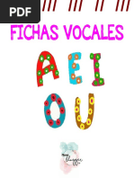 Aprendiendo Las Vocales | PDF