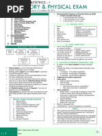 Obstetric History OSCE Checklist Geeky Medics | PDF | Pregnancy ...