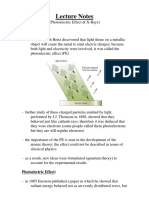 Photoelectric Effect & X-Rays