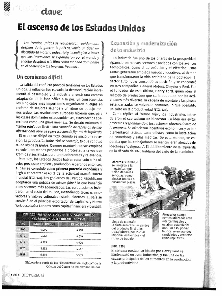 La Crisis De 1929 Gran Depresion Pdf