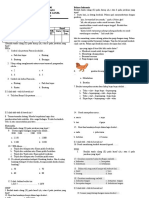 Soal Pts Kelas 3 Tema 1