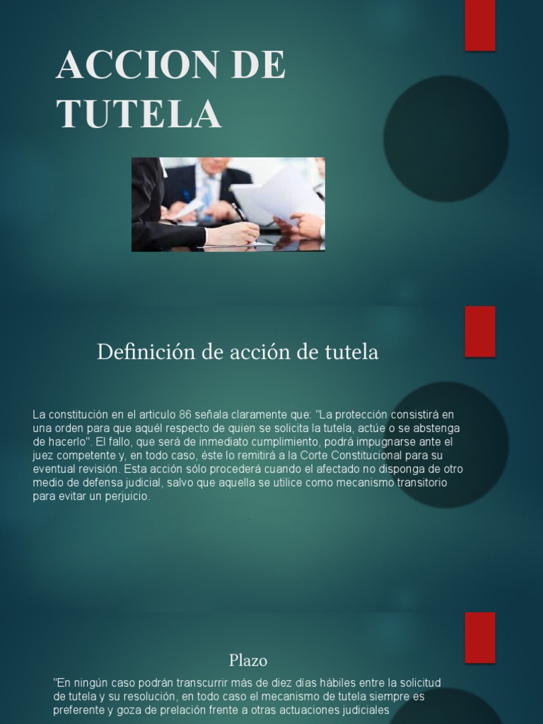 Guía sobre Acción de Tutela y Petición | PDF | Petición | Gobierno