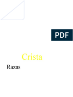 Crista: Razas