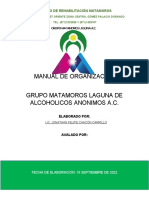 Manual de Organizacion Centro Matamoros