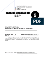 ESP Grade 9 Q3 WK 4