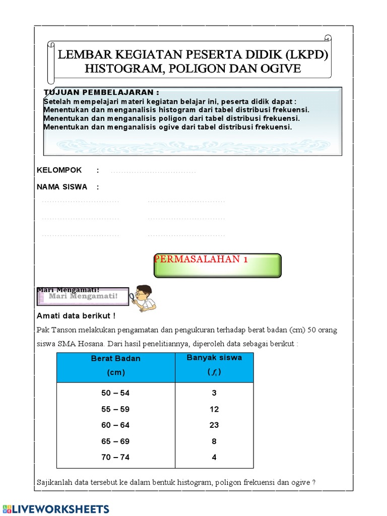 LKPD Histogram Ogif | PDF