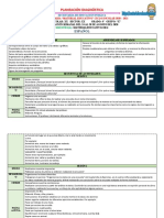 Planeacion Diagnostica Español 4 To Grado MEX