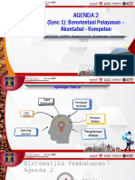 Materi Agenda 2 - Berorientasi Layanan Akuntabel Kompeten 2022 (Final)