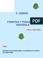 Clase - 9 - Fonetica y Fonologia Española Ii Unidad