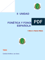 CLASE_11_FONETICA Y FONOLOGIA ESPAÑOLA II UNIDAD