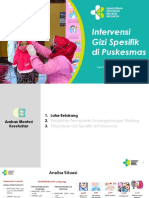 Dr. Erna Mulati, M.SC., CMFM - Intervensi Spesifik Gizi Puskesmas