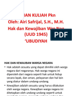 Bahan Ajar Hak Dan Kewajiban