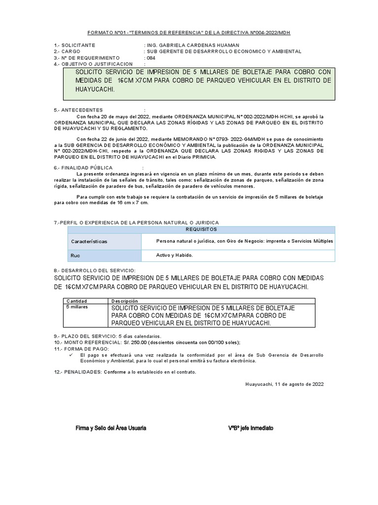 Señalizaciones de Zona Rígida (1) Volantes | PDF