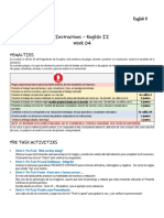 Week 04 - Indicaciones en Español - Inglés 2