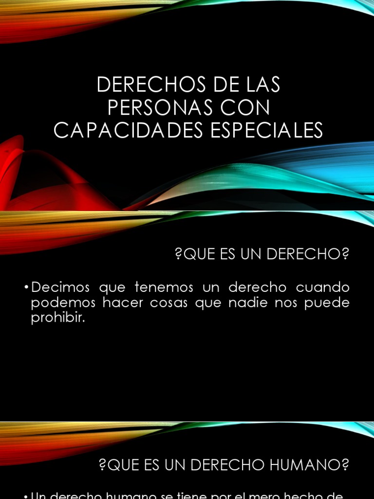 Derechos de las Personas con Discapacidad | PDF | Invalidez | Justicia