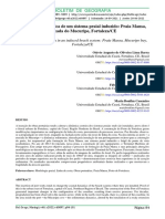 Evolução Morfológica de Um Sistema Praial Induzido: Praia Mansa, Enseada Do Mucuripe, Fortaleza/CE