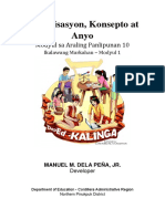 Passed 1257-13-21MELCS Kalinga Globalisasyon, Konsepto at Anyo (Modyul 1)
