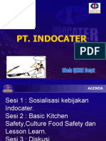 07 - Materi Training - Basic Kitchen Safety, Food Safety, Dan Kebijakan INCA