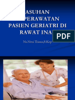 Asuhan Keperawatan Pasien Geriatri Di Rawatinap