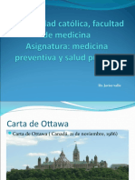 Carta de Ottawa, Presentacion