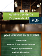 ADMINISTRACION DE A Y B