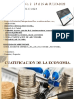 Clase Ing. - Principio General de Econom. 27 Julio 2022 (A1c (Mierc .Y Jueves Seman No. 2 25 Al 30