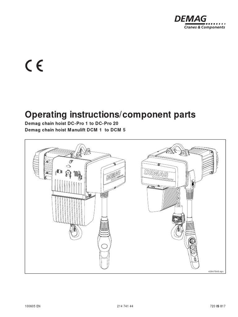 P.DC Pro 1-20, DCM1-5 | PDF | Safety | Electrician