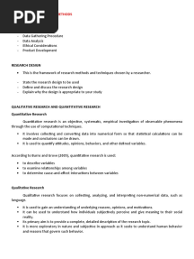 Chapter 2 - Materials and Methods