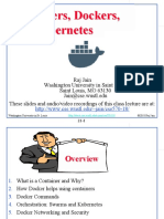Containers, Dockers and Kubernetes
