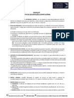 Checklist Carta Adjudicação