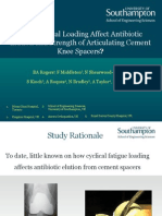 Antibiotic Elution from Dynamic Knee Cement Spacers