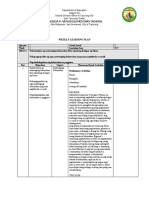 Cpves-Weekly Learning Plan