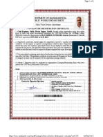 Matoshree Interiors Provisional Certificate