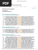 WebCorp - The Web As Corpus - Results - Liquidation