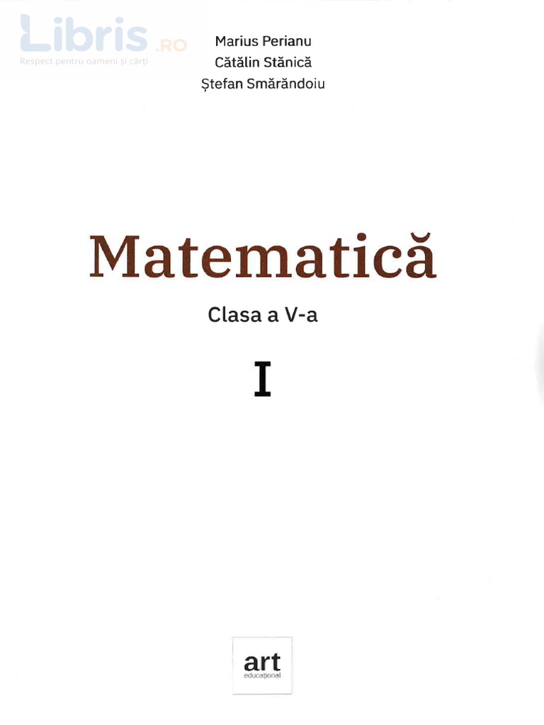 matematica clasa 5 librarius