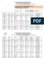 Jadwal Misa Sabtu Minggu - Kapel - UNIKA - Sept 2022-Januari 2023