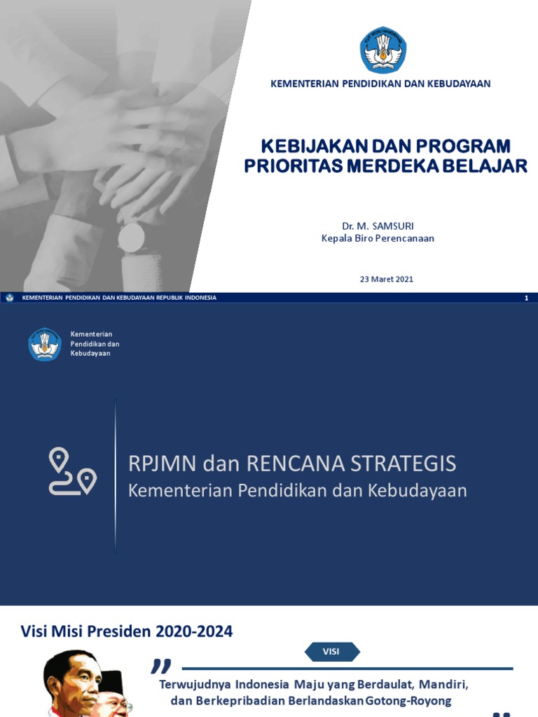 Kebijakan Merdeka Belajar Kemendikbud 2021 | PDF | Karier & Perkembangan