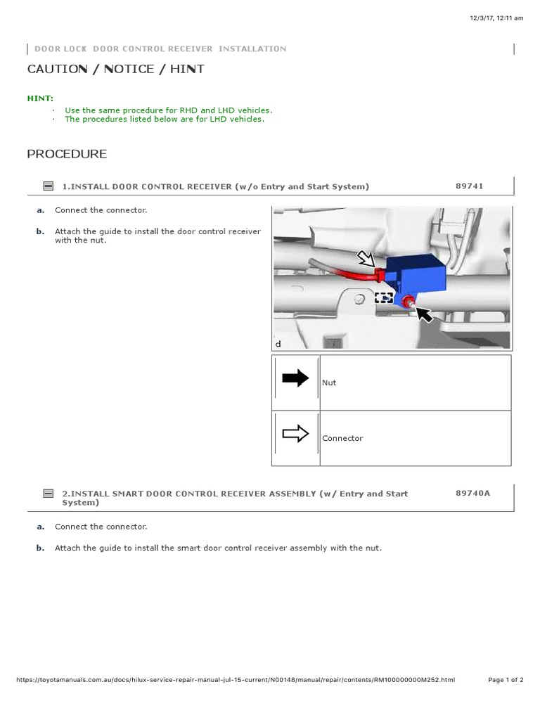 INSTALLATION PDF Electrical Connector Airbag