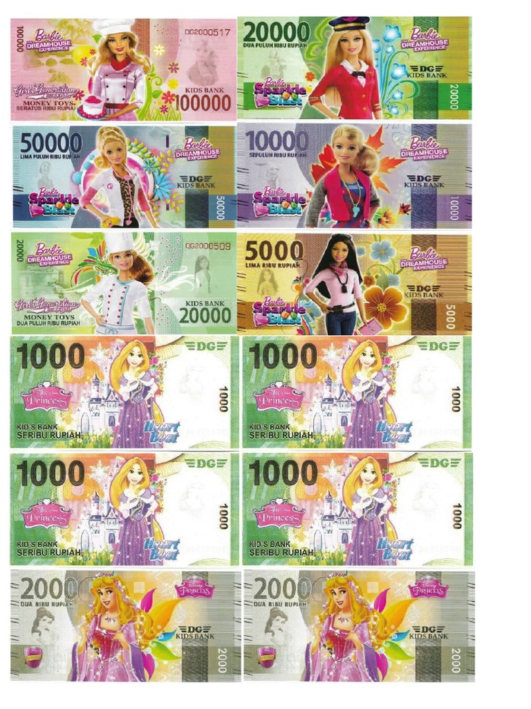 Uang Rupiah Mainan PDF