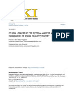 Moderasi Jaki-Ethical Leadership For Internal Auditor - An Examination of Social